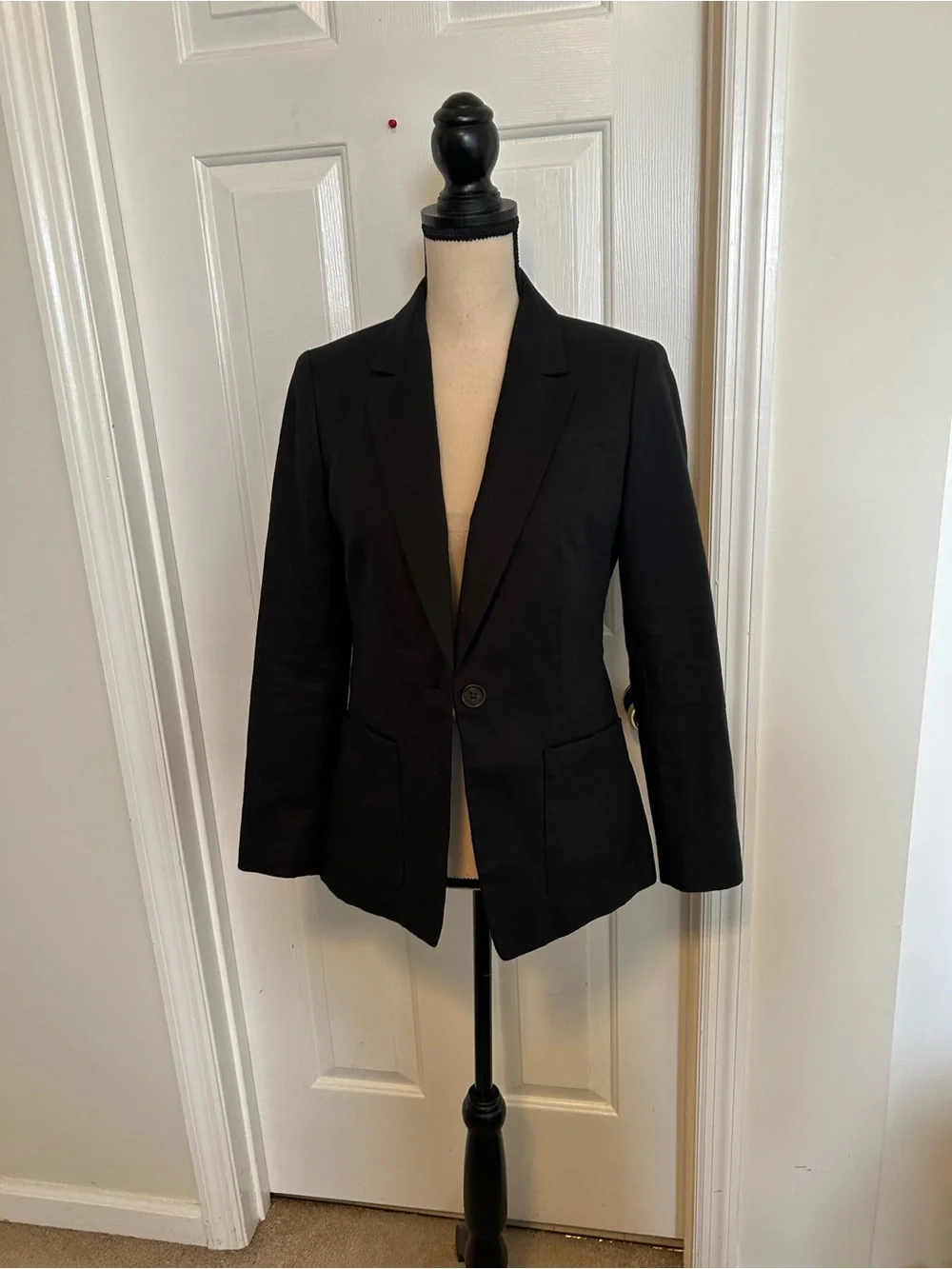 J. Crew Helena Blazer in Stretch Linen Blend